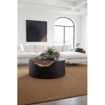 Cornered Solid Coffee Table