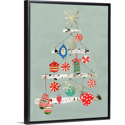 Bouleau suspendu-reproduction d’art sur toile