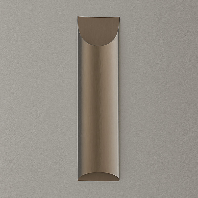 Aprile Fatty Wall, Brushed Bronze, 23.6" H x 6.3" W x 3.2" D