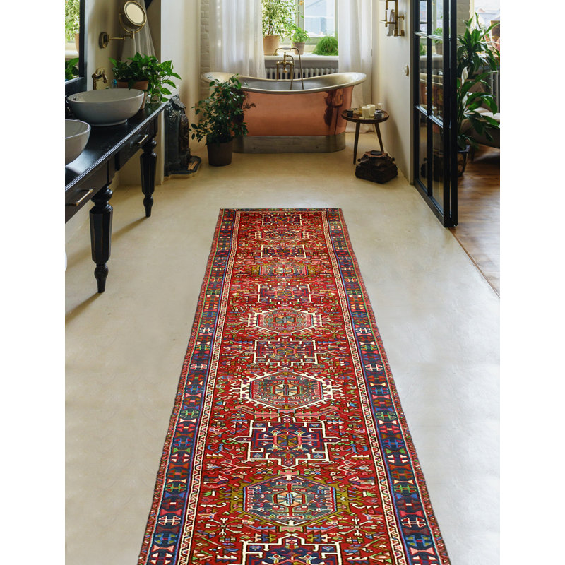Khylar Distressed Willard Red Runner