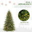 Arbre de Noël artificiel 7,5 pi avec 450 lumières DEL blanc chaud et 3325 pointes mixtes-248243042