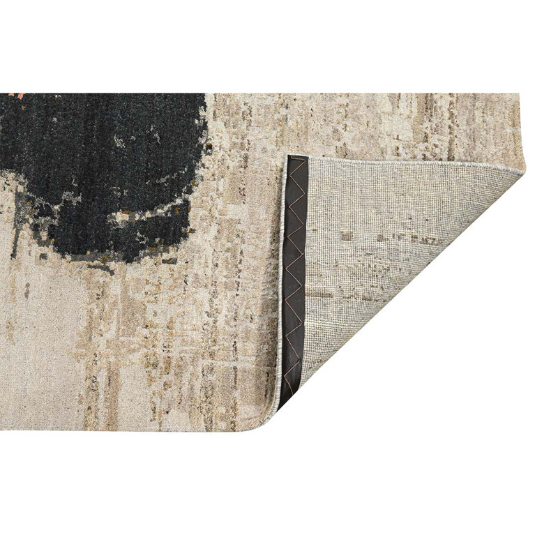 CASKJC704BEBK Abstract Area Rug, Rectangle 8' x 10'