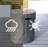 Winon Cylinder Concrete Propane Smokeless Fire Pit