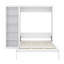 Lit escamotable mural avec tablettes Murphy-1337584125