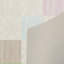 Tapis rose / beige en polyester tissé à la machine Deondric-1269373488