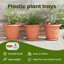 Round Flower Tray 6 Pcs Plastic-1918152167-1918152165