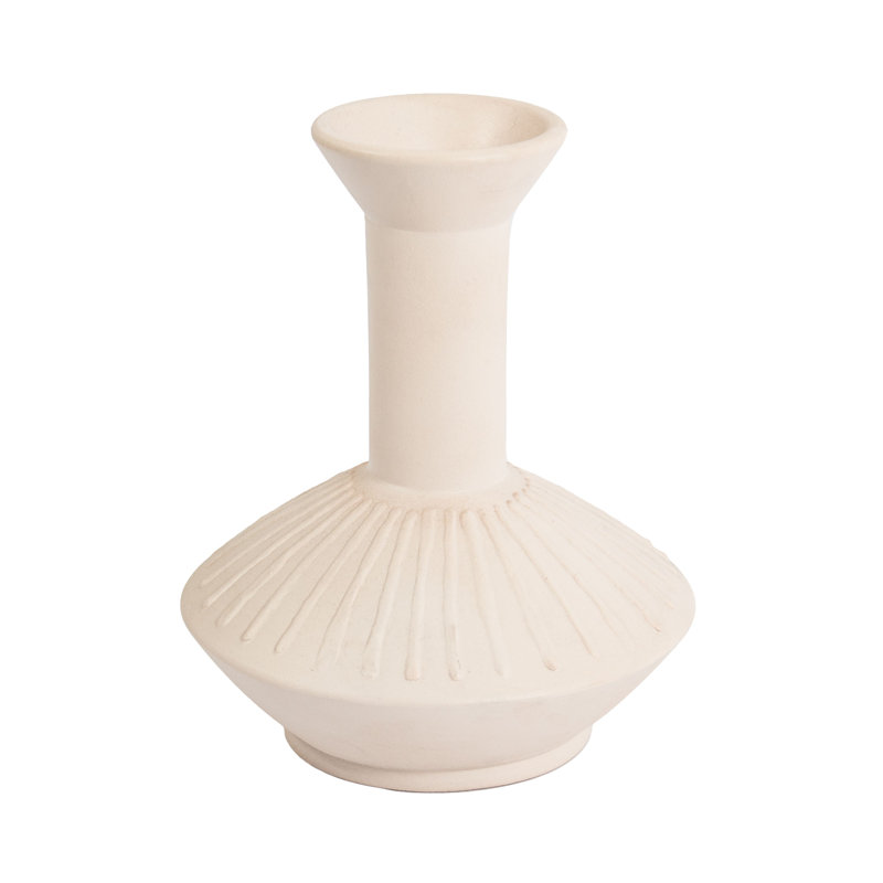 Vase Doric - Blanc moyen
