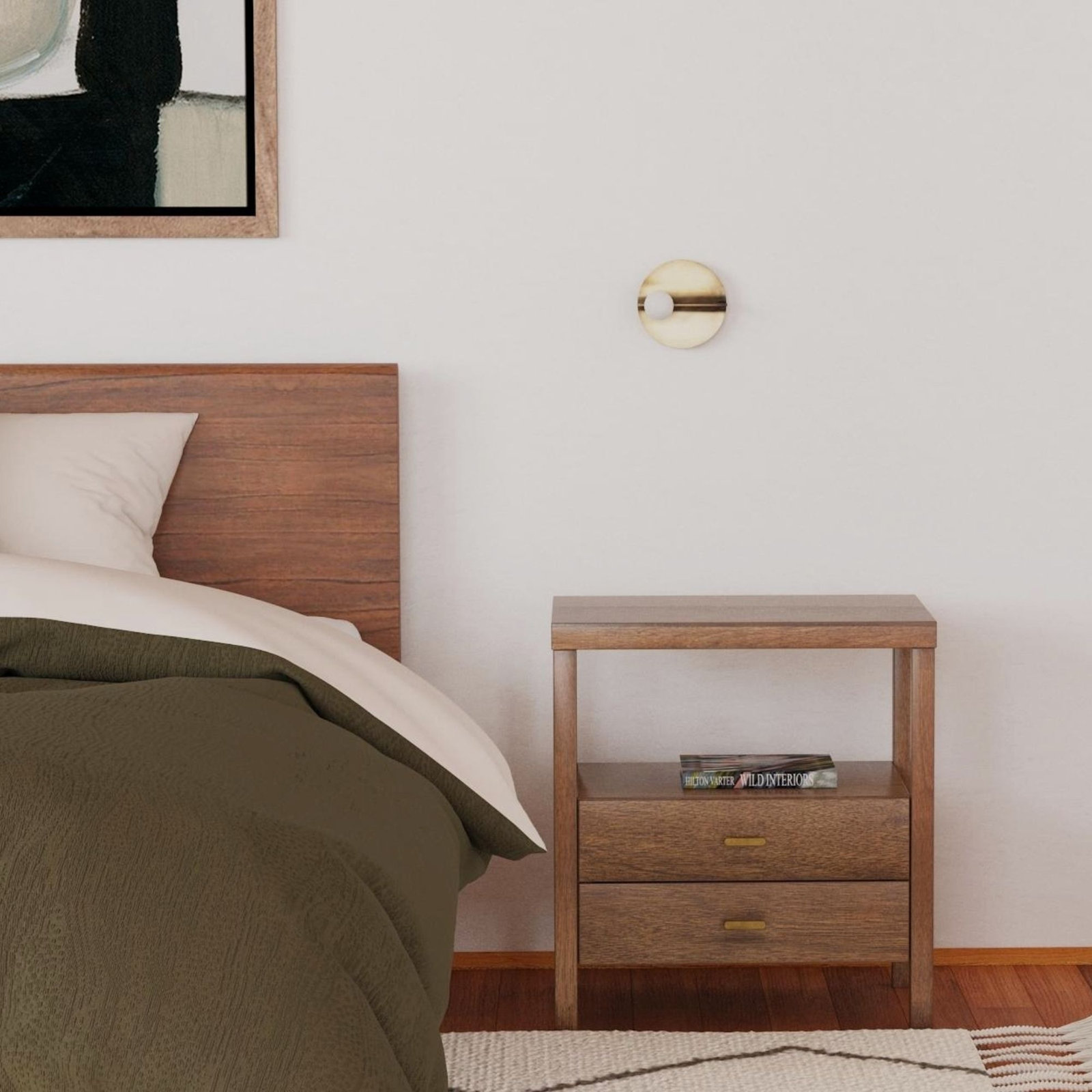 Francisca Nightstand, Brown