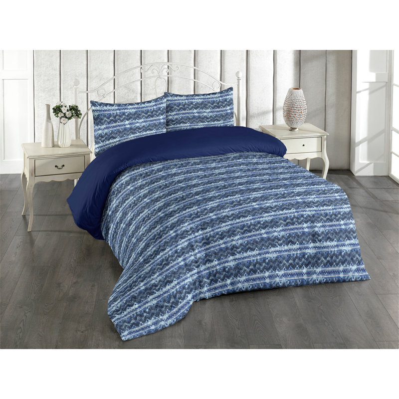 Donae Duvet Cover, Twin Duvet Cover + 1 Standard Sham