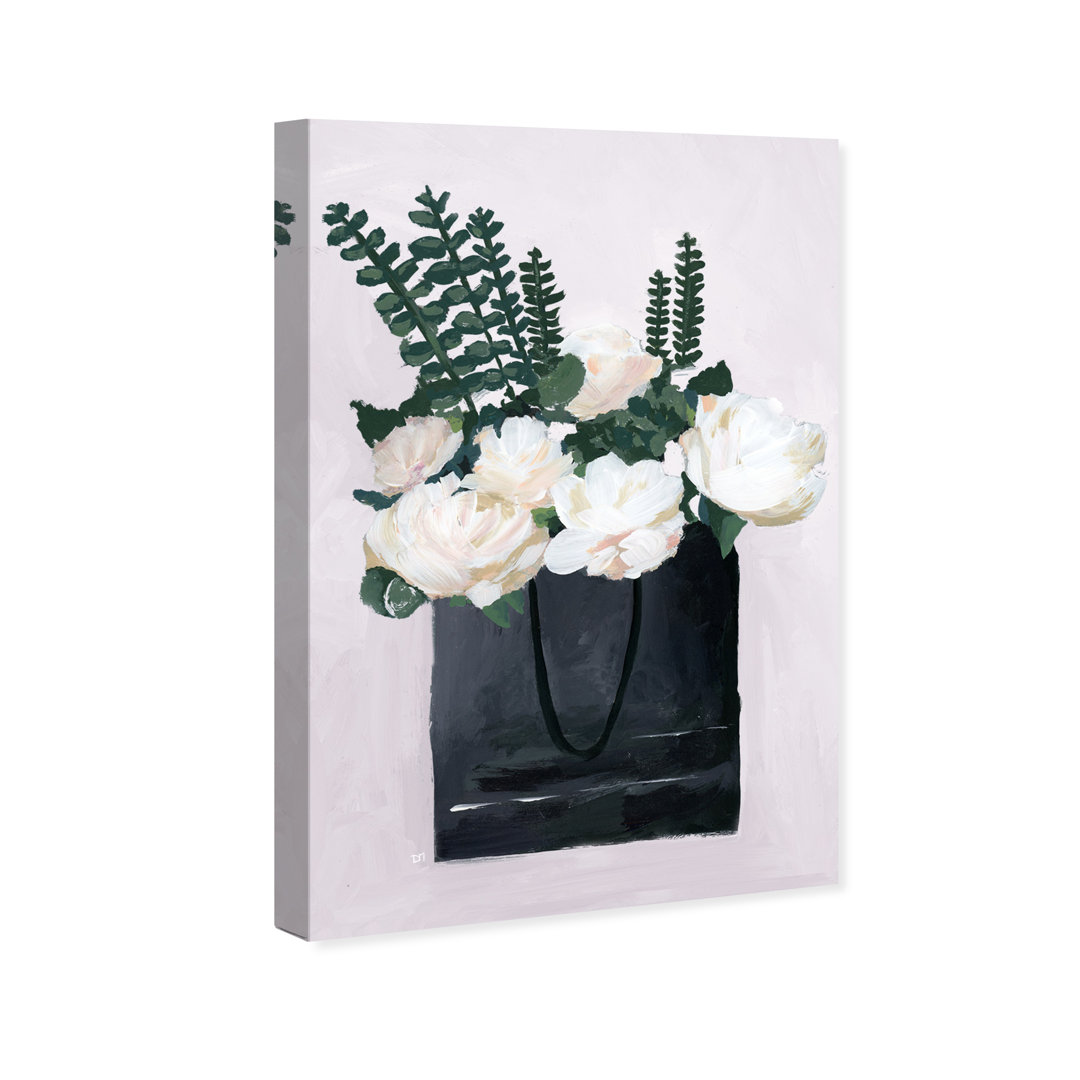 'Precious Finds Simple' Painting on Wrapped Canvas