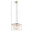 2-Light  Ded Chandelier
