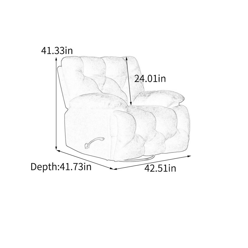 Dominguez, Yellow, Rocker/Swivel