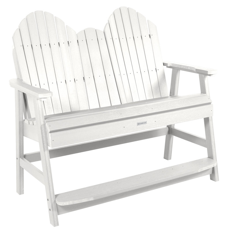 Hamilton 4ft Counter Height Bench, White