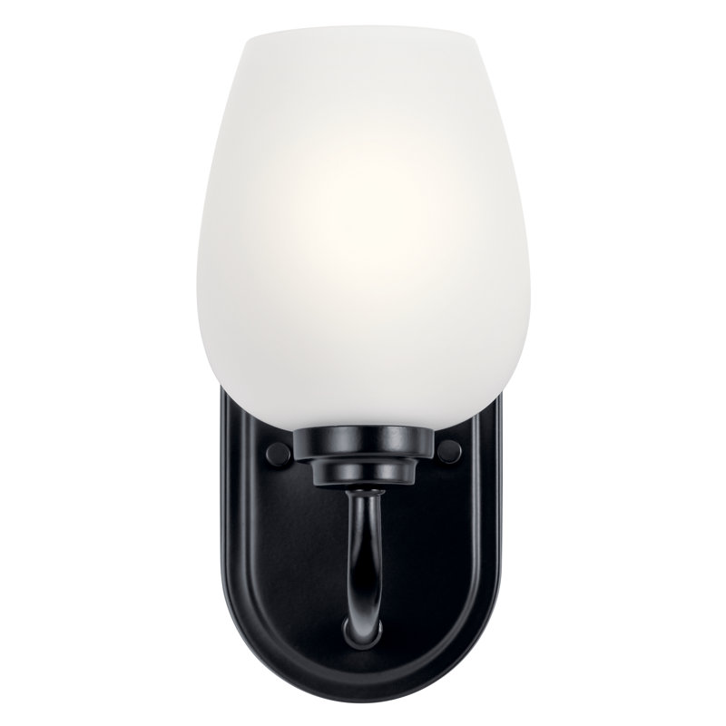 Ursa Armed Sconce, Black