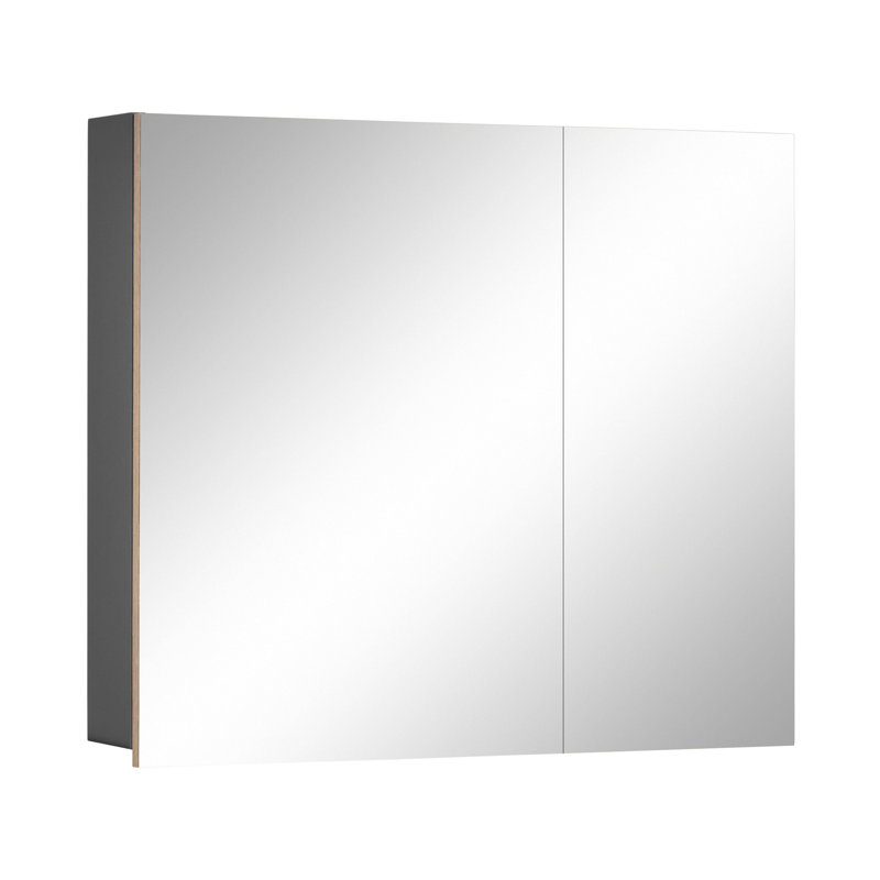 Edder Wall Bathroom Cabinet, Oak