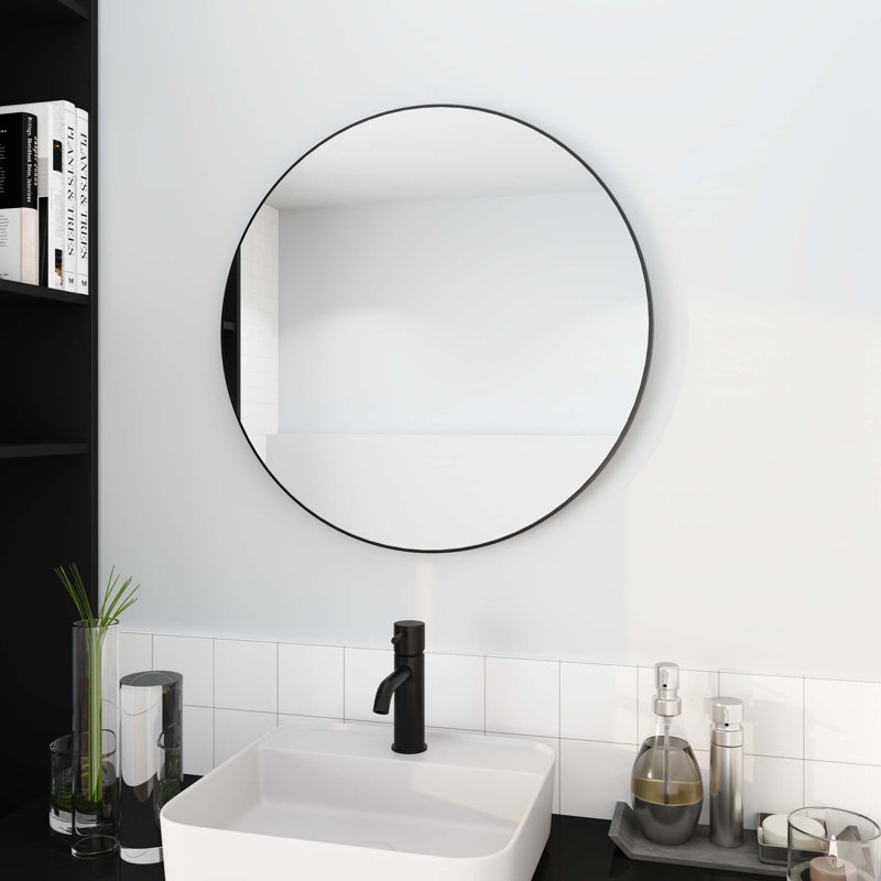 Cadre de salle de bain en aluminium, 24 po x 24 po