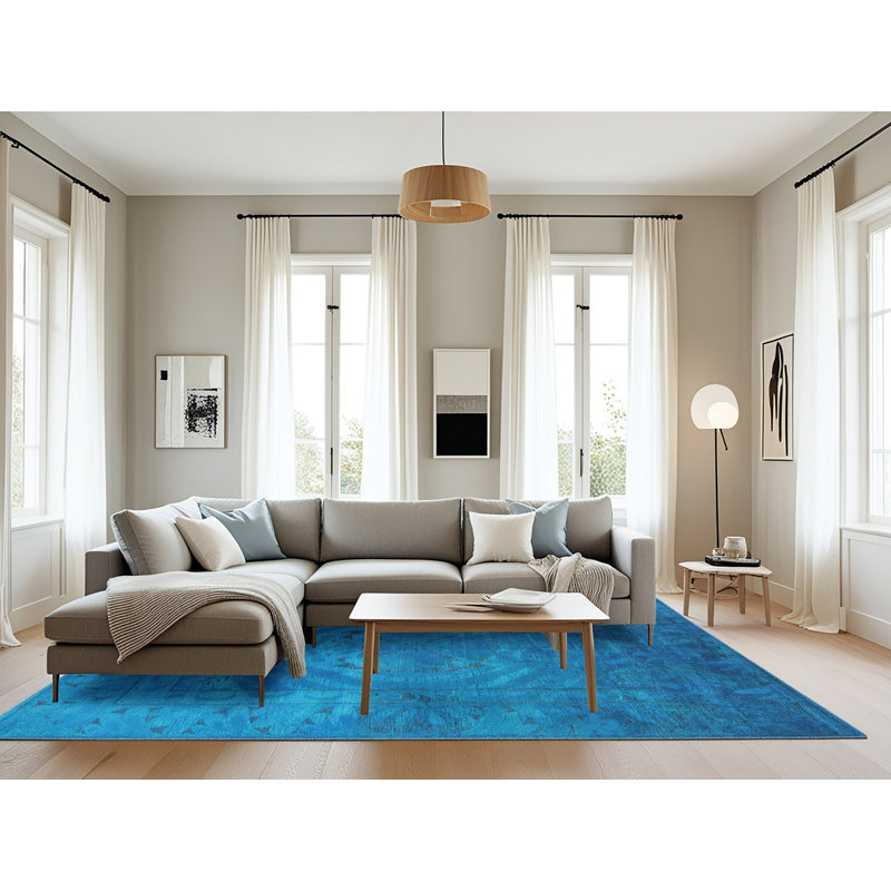 Wool Oriental Indoor Rug, Rectangle 8' x 10'