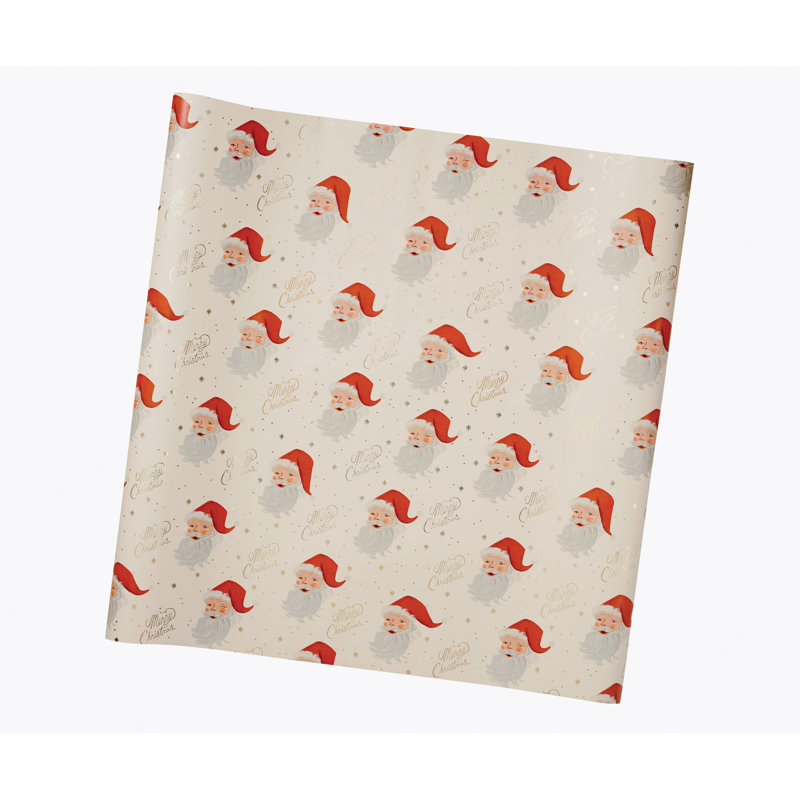 Santa Continuous Wrapping Roll