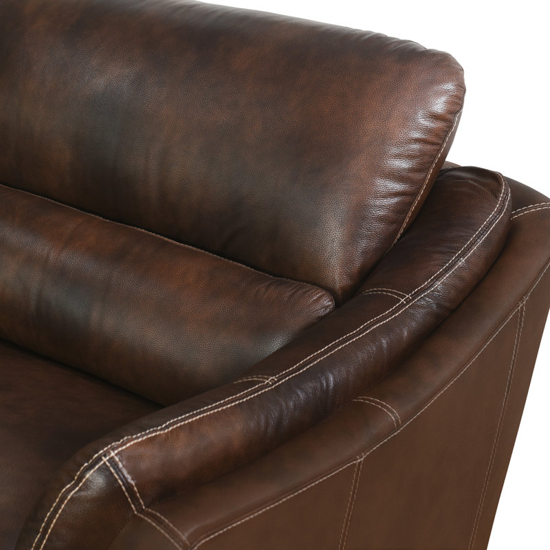Causeuse en cuir Skylar