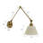 Plug-in/Hardwired Swing Arm Sconce-121281609