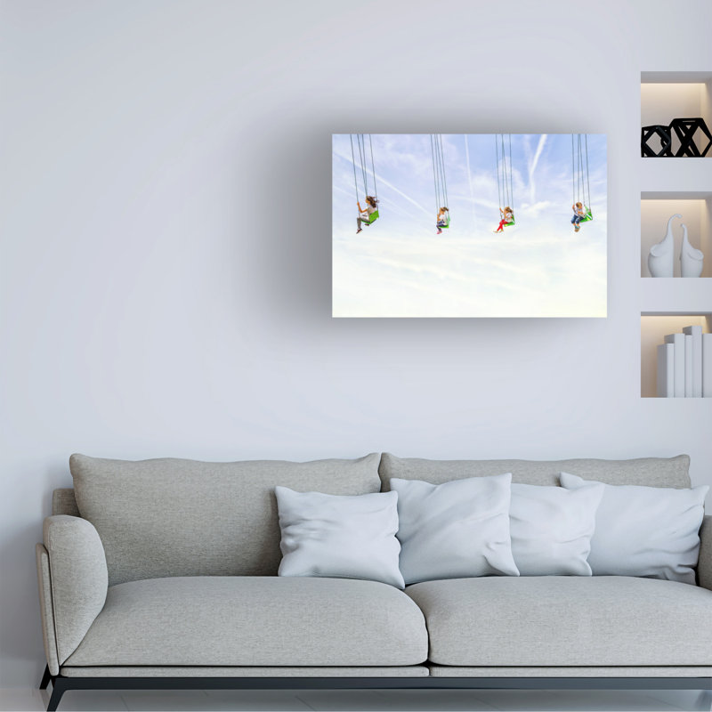 Bolologien Marius Cinteza dans les nuages! Art sur toile, H 22 po x l 32 po