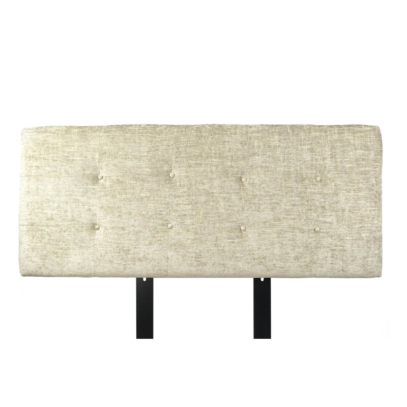 Tête de lit tapissier Kwok, Double, Sterling