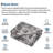 Oriental Machine Washable Area Rugs for Living Room Non-Slip Low Pile Distressed Carpet with Rubber Backing for Bedroom Dining Room Nursey-32360275