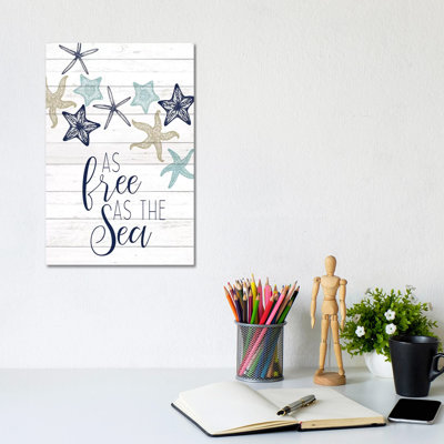 The Sea II by Kimberly Allen - Wrapped Canvas Print