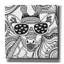 Toile épique «Cool Giraffe» par Hello Angel-102463090