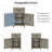 Ensemble de 2 tables de chevet avec tiroirs-1050517900