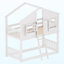 Lit superposé simple en bois massif Frytown-278300394