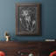 Slate Floral III - reproduction d'art sur toile encadrée-185499161