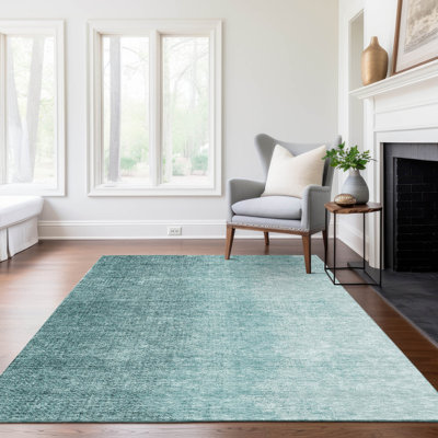 Malchow Washable Ombre Indoor / Outdoor Rug
