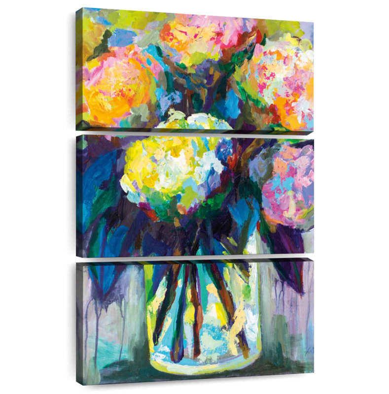 Avery Full Of Hydrangeas, 38" H x 24" W