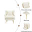 Canapé simple 30,31 pouces, tissu velours côtelé, doux et confortable-1838927576