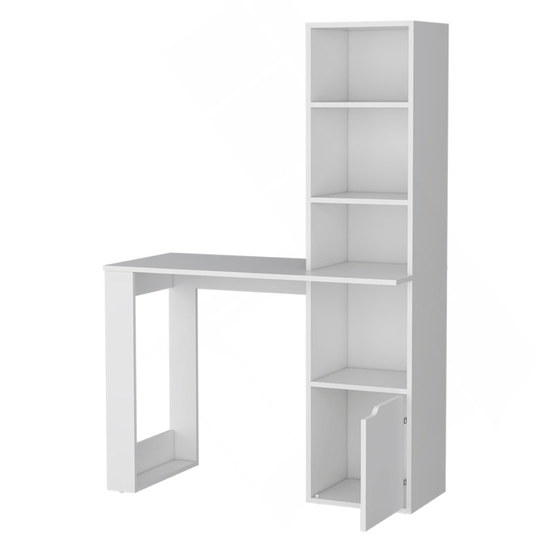 Bureau Aragon, finition blanche, Blanc