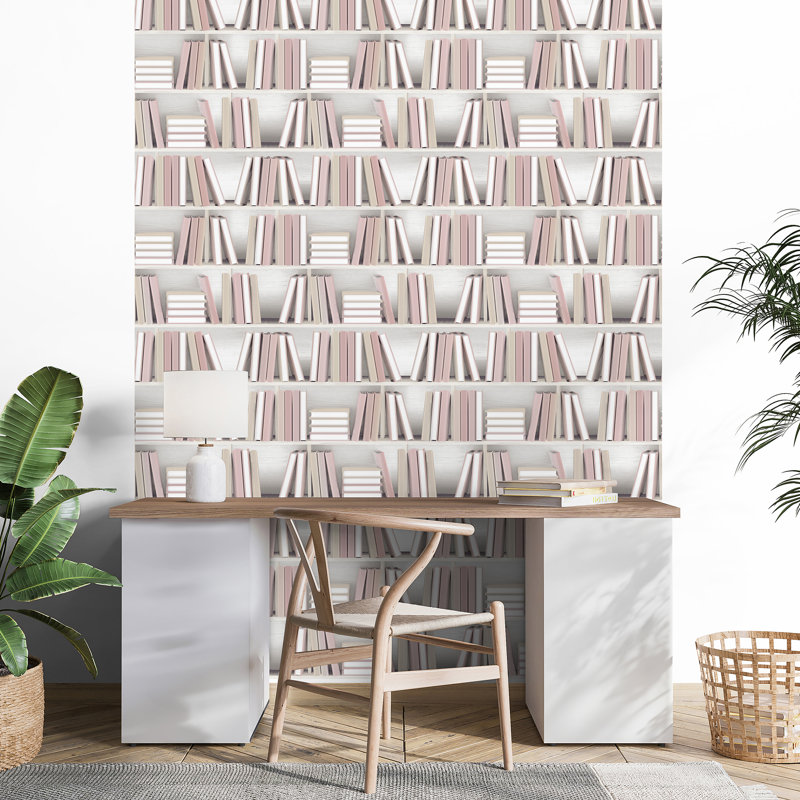 Papier peint Nook Book, Rose