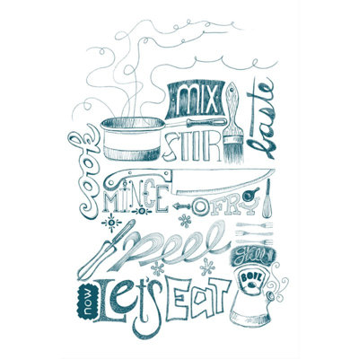 " Kitchen Blue "