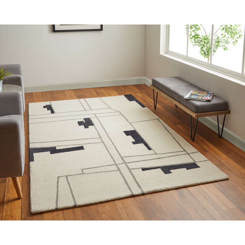 Gossner Performance Abstract Indoor Rug, Rectangle 10' x 14'