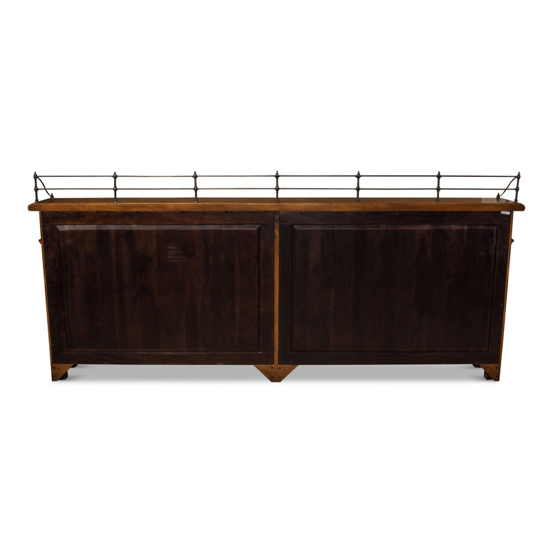 Covent Gardens 96'' W Solid Wood Sdieboard, Ebony 