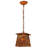 1 - Light Rust Lantern Pendant