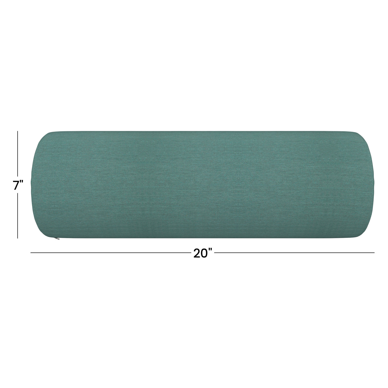 Amala Outdoor/Indoor Bolster Pillow, Cast Breeze