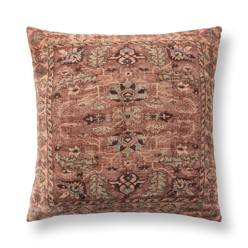 Medley Linen Blend Throw Pillow
