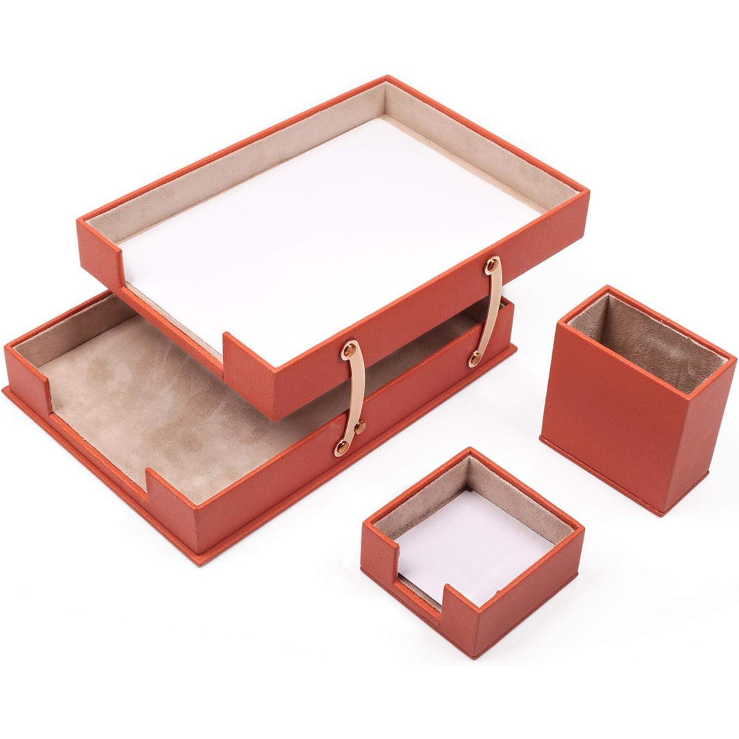 Schreibtisch-Organizer-Set Michiele