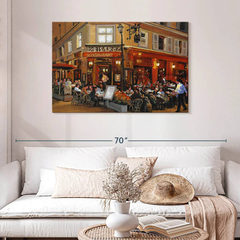 Yarlin Bistro I, 30" H x 45" W