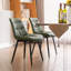 Chaise d'appoint à oreilles avec pieds en métal Modern-1882368579