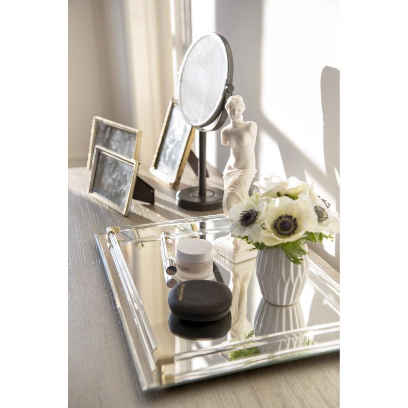 Miroir de salle de bain/meuble-lavabo Latitude II, Noir mat