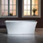 Baignoire de trempage autoportante en acrylique 59 po. X 30 po.-59001516