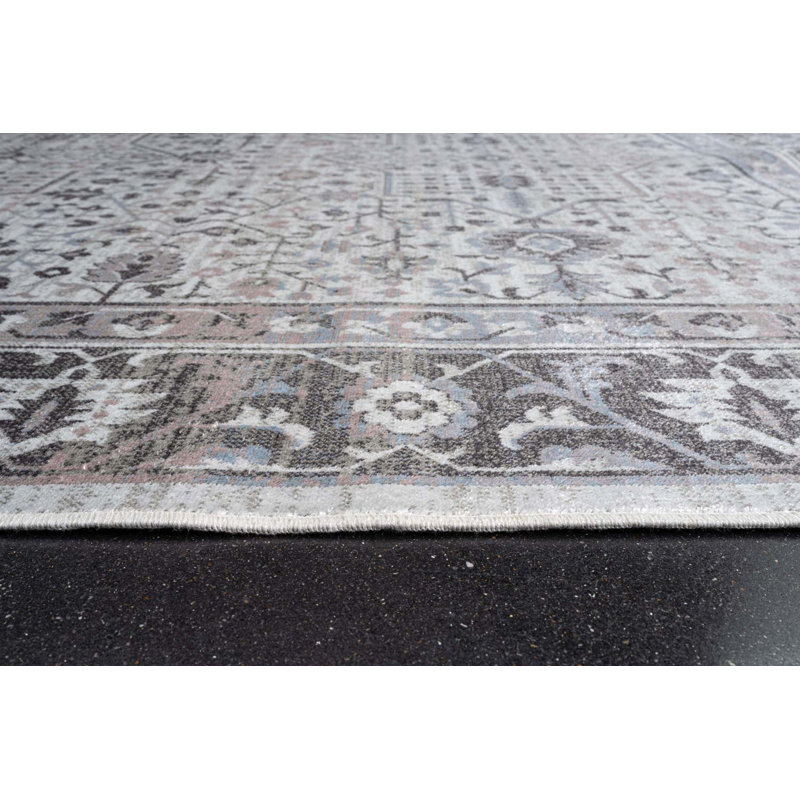 Helfrich Oriental Viscose Area Rug, Rectangle 160 x 230cm