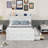 Modern Sanctuary Bed with Storage Headboard and Built-In Outlets-118414050-118414051